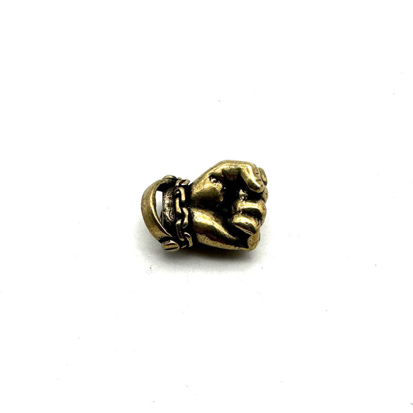Brass Fist Key Manager Decoration Keychain Charm 