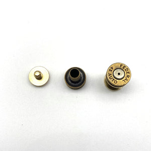 Bullet Leather Fastener Rivets Chicago Screw Post 10x4mm - Accessories