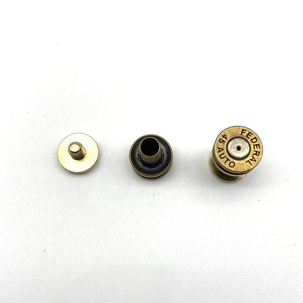 Bullet Leather Fastener Rivets Chicago Screw Post 10x4mm - Accessories