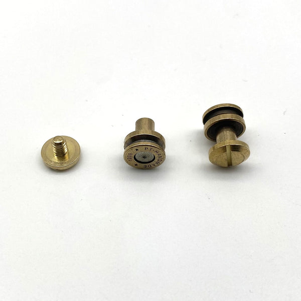 Bullet Leather Fastener Rivets Chicago Screw Post 10x8mm - Accessories