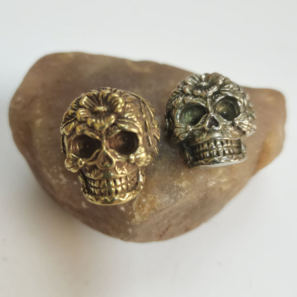 Copper Leather Studs Skull Rivets Concho Leather Craft Decoration - Concho