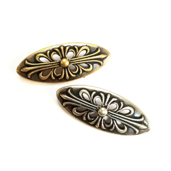 Cross Heart Concho Leather Decoration Studs Screw Back - Concho