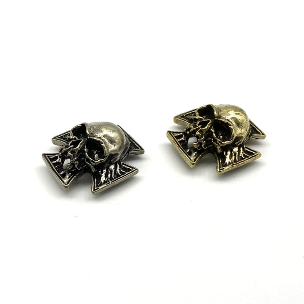 Cross Skull Concho Leather Decor Studs Bag Decoration Rivets Accessories - Concho