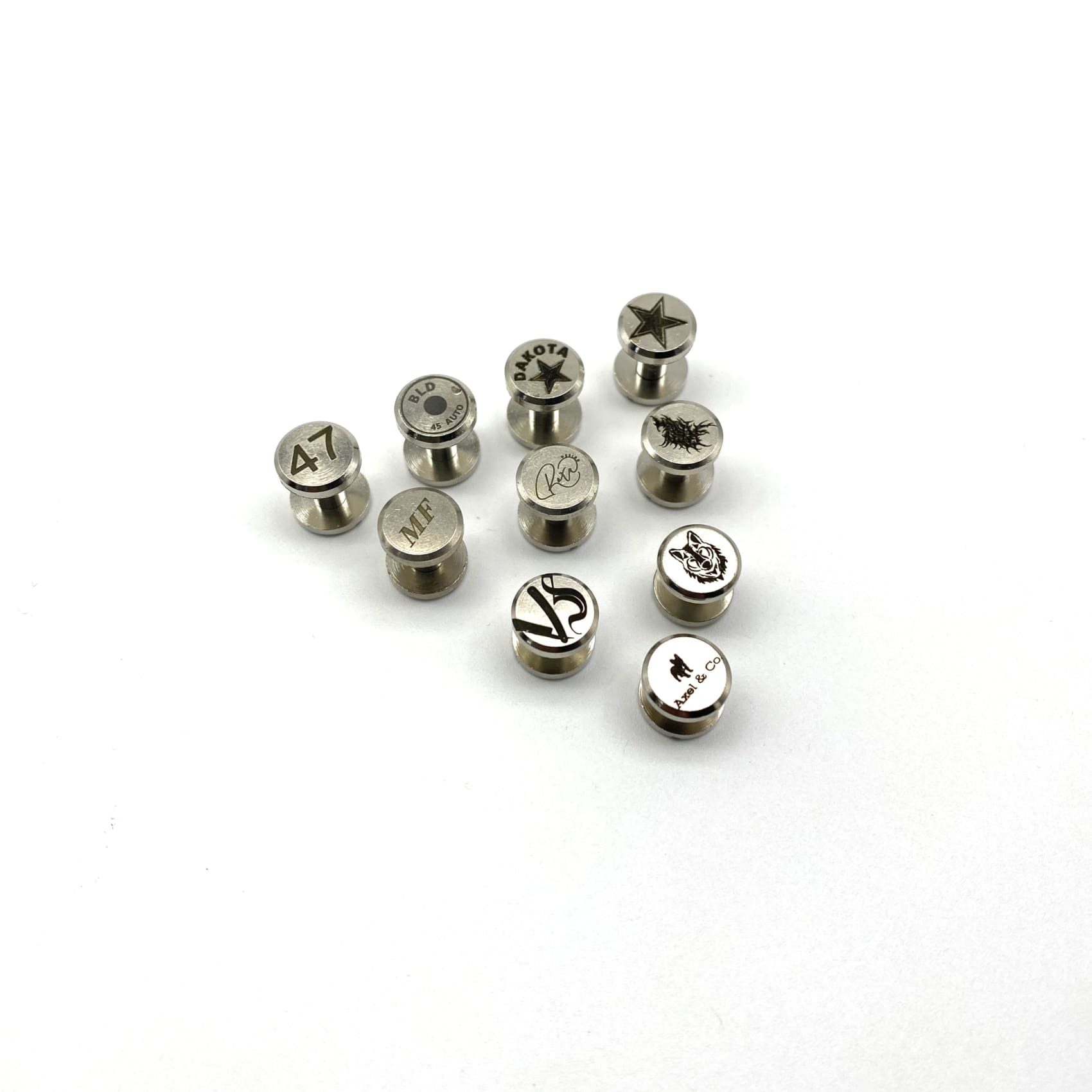 Chicago Screw Rivets with O-Ring, Metal Field Shop
