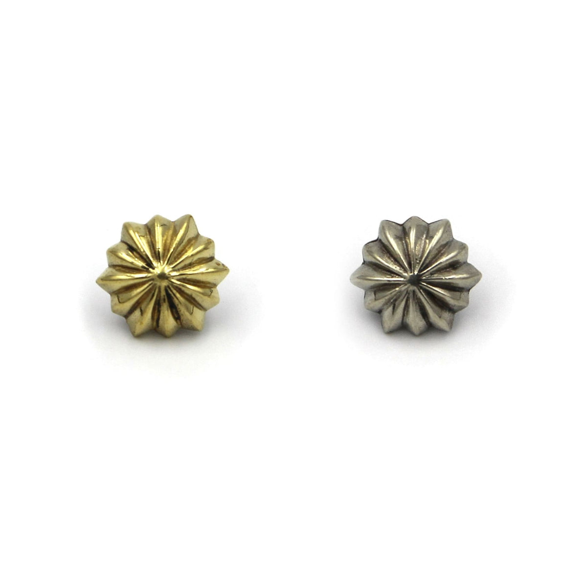 Flower Conchos Screw Back Rivets Leather Craft Decoration Hardwares 18 ...