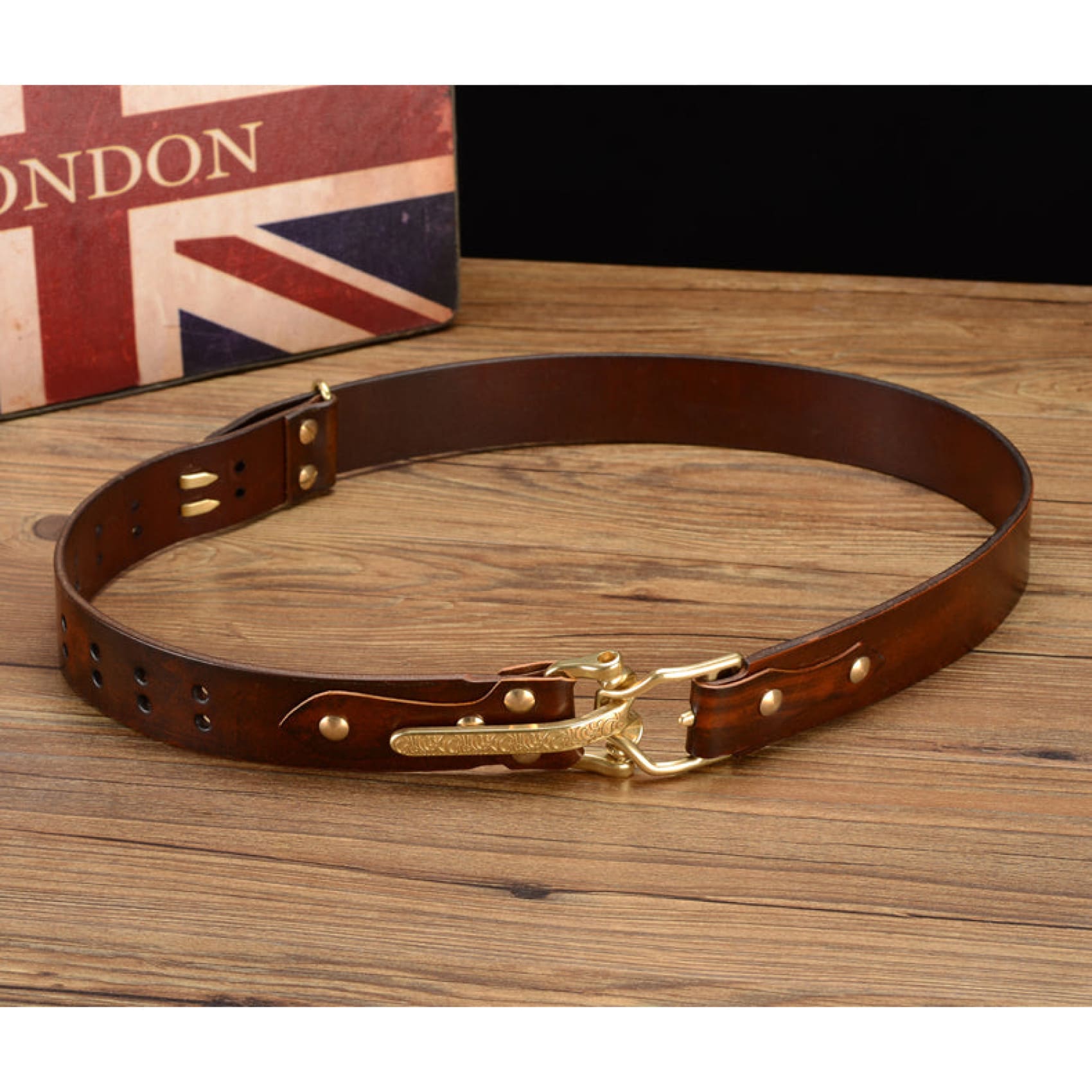 Genuine Belt Buckle Kit Engraved Littleton Belt Fastener