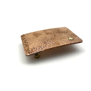 Handmade Copper Buckle Potong Metal Field Exclusive Buckle Japan Style - Belt Buckles Exclusive