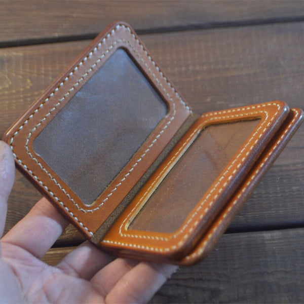 Handmade Drive License Cover Identity Leather Case - Drive License Case