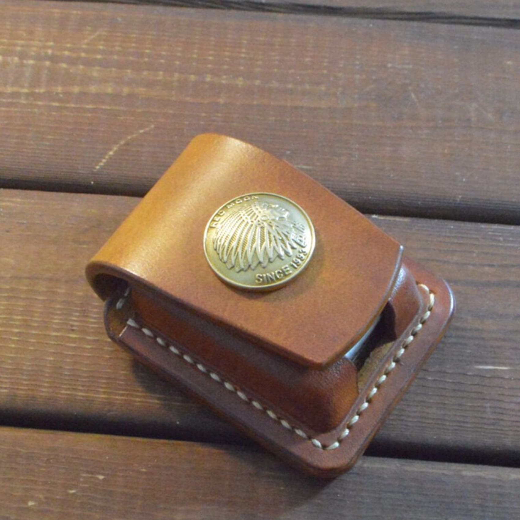 Lighter Pouch Lighter Sleeve Leather Lighter Keyring 