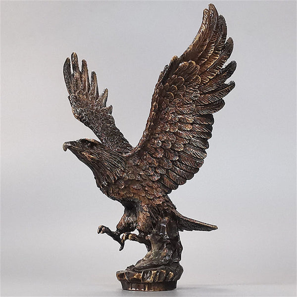 Home Improvement Brass Eagle Sculptures & Statues House Office Decorartion Ornaments - Sculptures & Statues