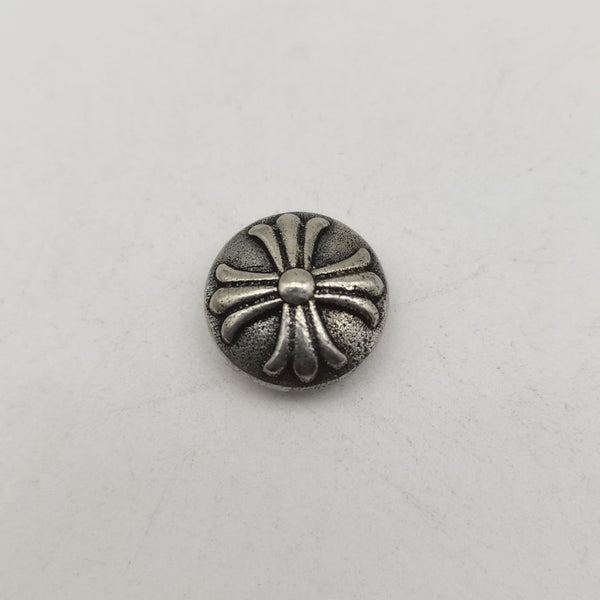 Jeans Button Concho Rivets Retro Brass&Old Silver - Leather Concho Rivet