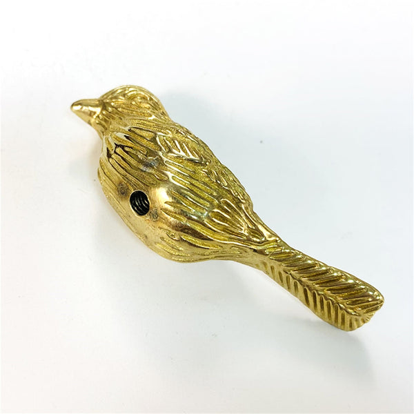 Kids Room Birds Drawer Pull Solid Brass Door Pulls Knobs