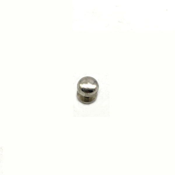 Leather Screw Button Post Silver Mushroom Studs Rivet 10mm
