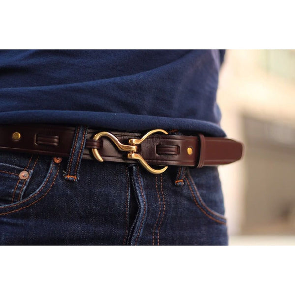Old Silver Finish Solid Copper Leather Belt Buckle - Belt Buckles Brass