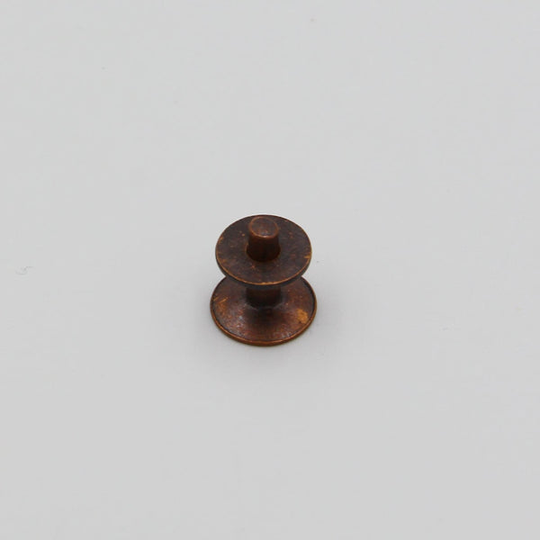 Red Copper Rivets With Burrs,Leather Fastener Rivet,Wood Work Binding Rivet 4x14mm - Rivets