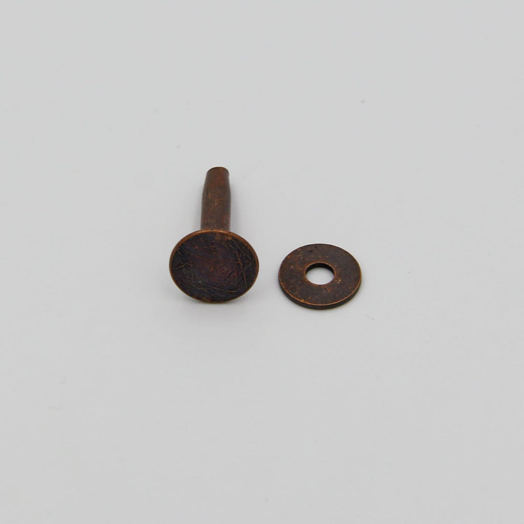 Retro Copper Rivets With Burrs,Leather Fastener Rivet,Wood Work Bindin ...