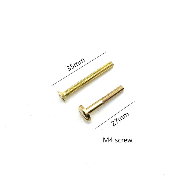 Long Brass Screws
