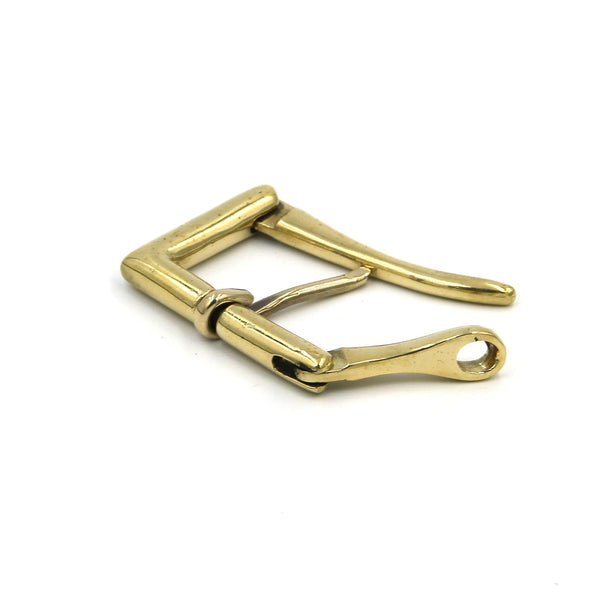 Shiny Brass Men’s Quick Release Brass Buckle for Belt 37-38 mm - Belt Buckles Brass