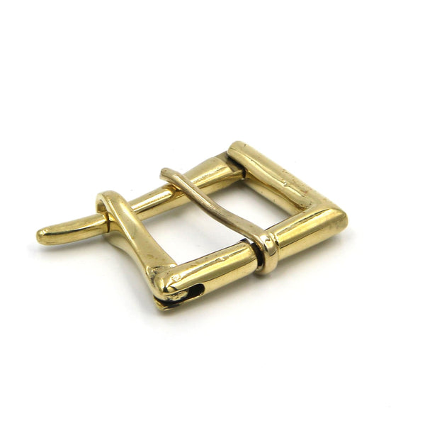 Shiny Brass Men’s Quick Release Brass Buckle for Belt 37-38 mm - Belt Buckles Brass