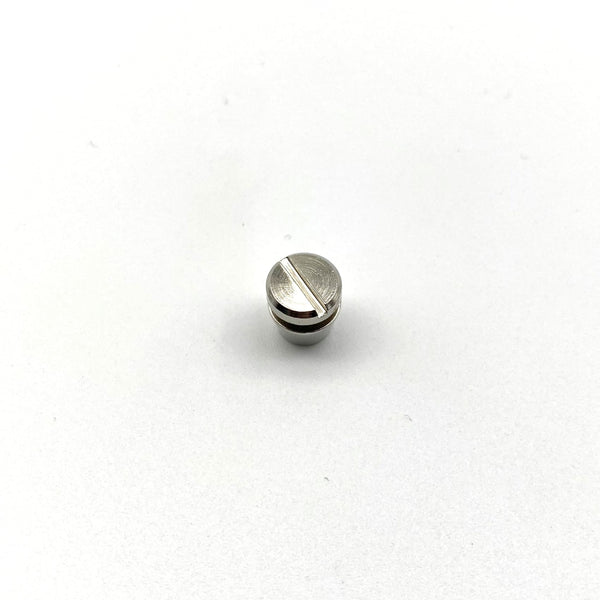 Silver Bag Bucket Screw Button Rivets Handbag Foot Brass Bucket Post Leather Hardwares