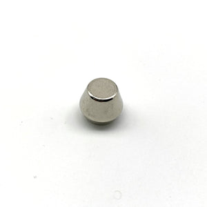 Silver Leather Bucket Post Button Screw Back Leather Hardwares