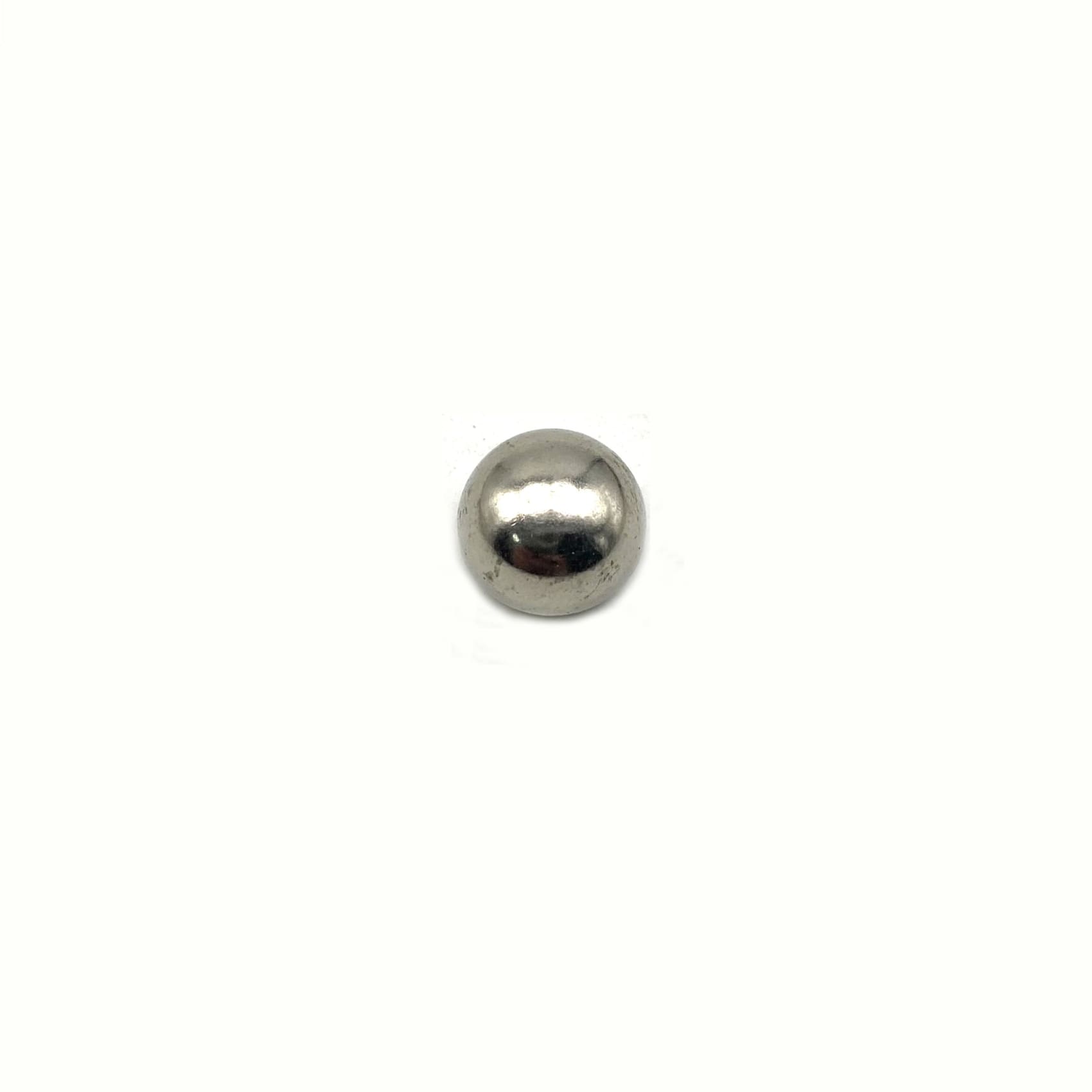 Silver Screw Post Button Mushroom Bucket Rivet 12mm Post