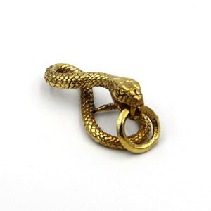 Snake Vintage Belt Keychain,Mens Belt Keychain Hook,Key Manager - Brass / 1pcs - Keychains Belt