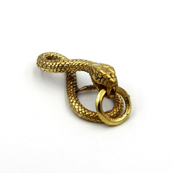 Snake Vintage Belt Keychain,Mens Belt Keychain Hook,Key Manager - Brass / 1pcs - Keychains Belt