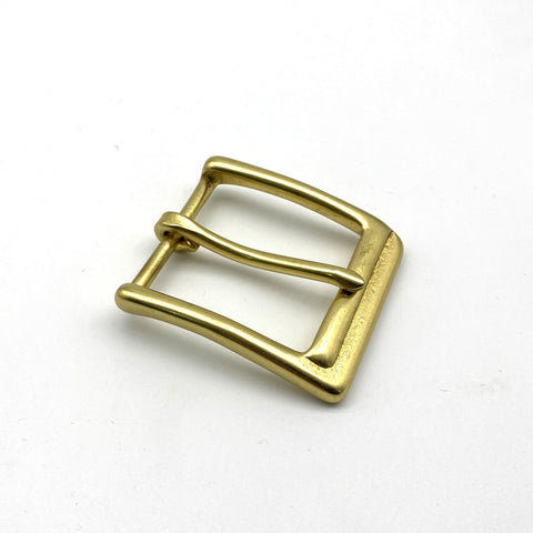 Solid Brass Buckle Leather Belt Fastener