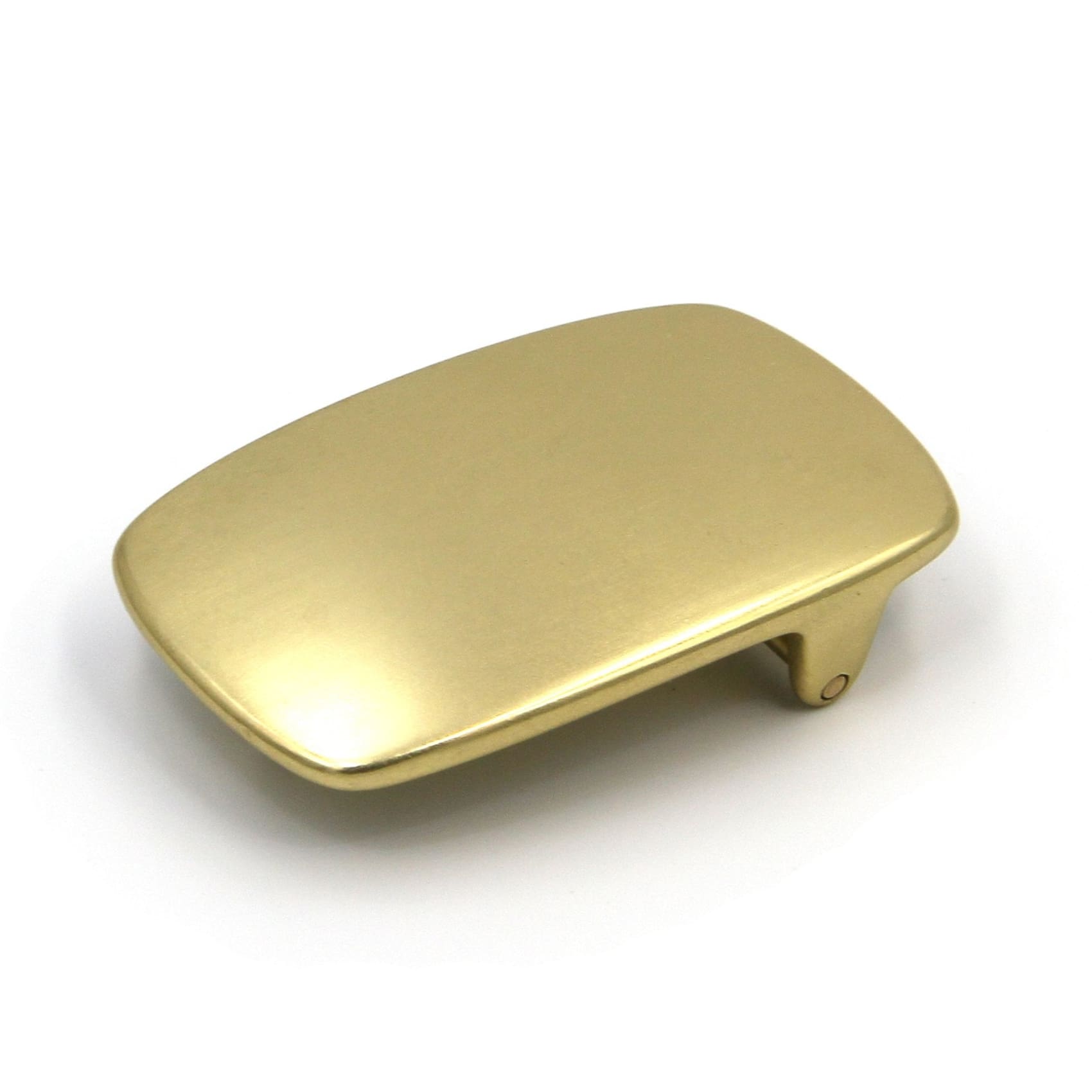 Solid Brass Plain Buckle 1 1/2''