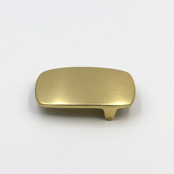 Solid Brass Plain Buckle 1 1/2''