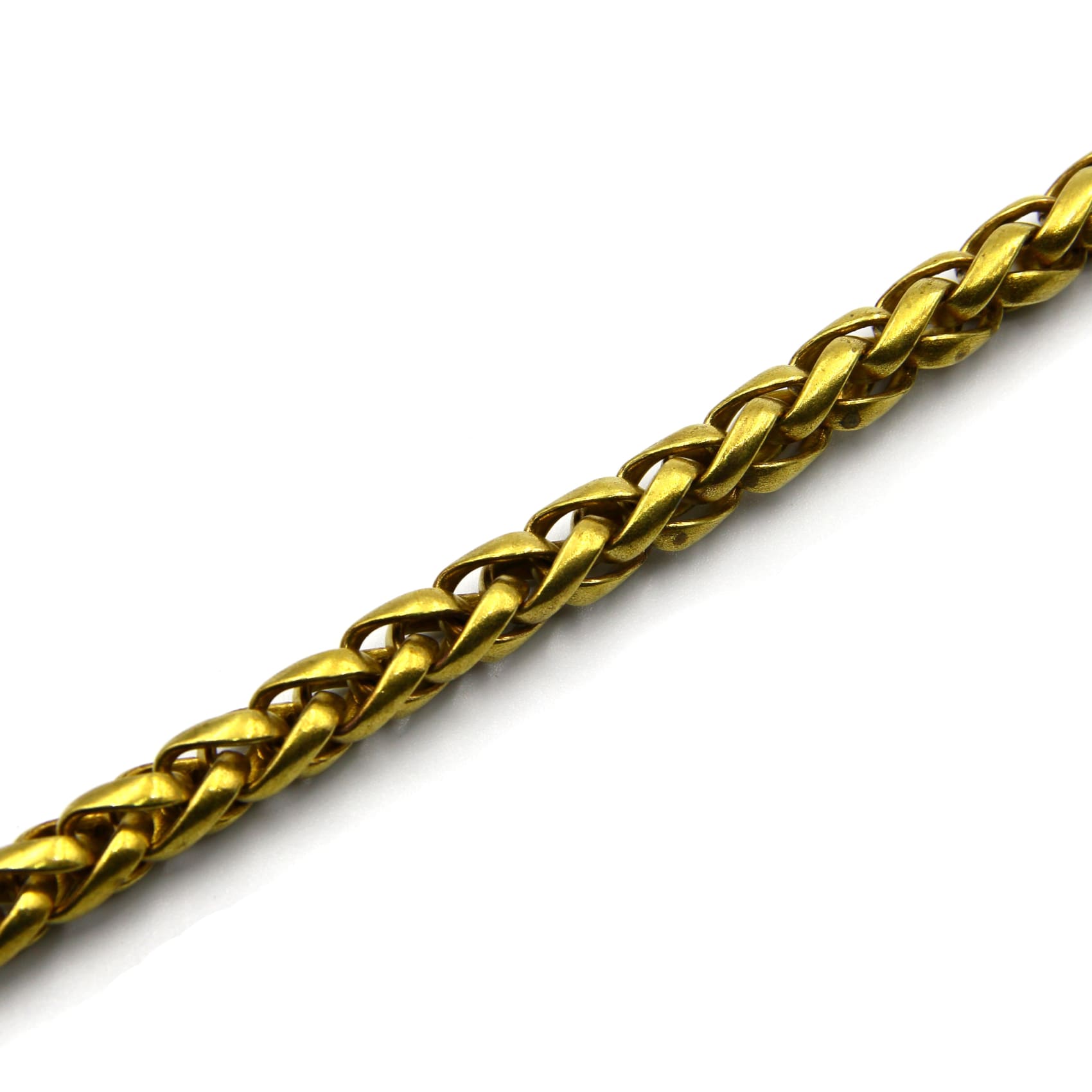 Solid Brass Wheat Chain Palma Chain 4mm - Chains