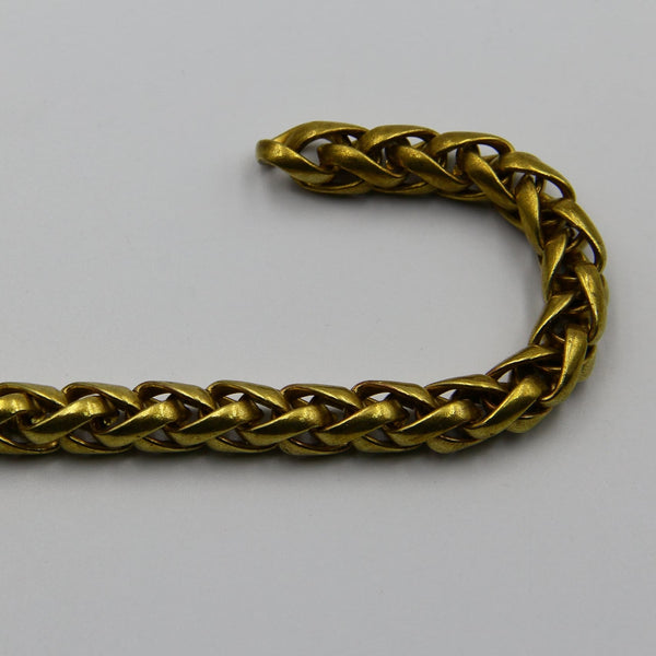 Solid Brass Wheat Chain Palma Chain 4mm - Chains