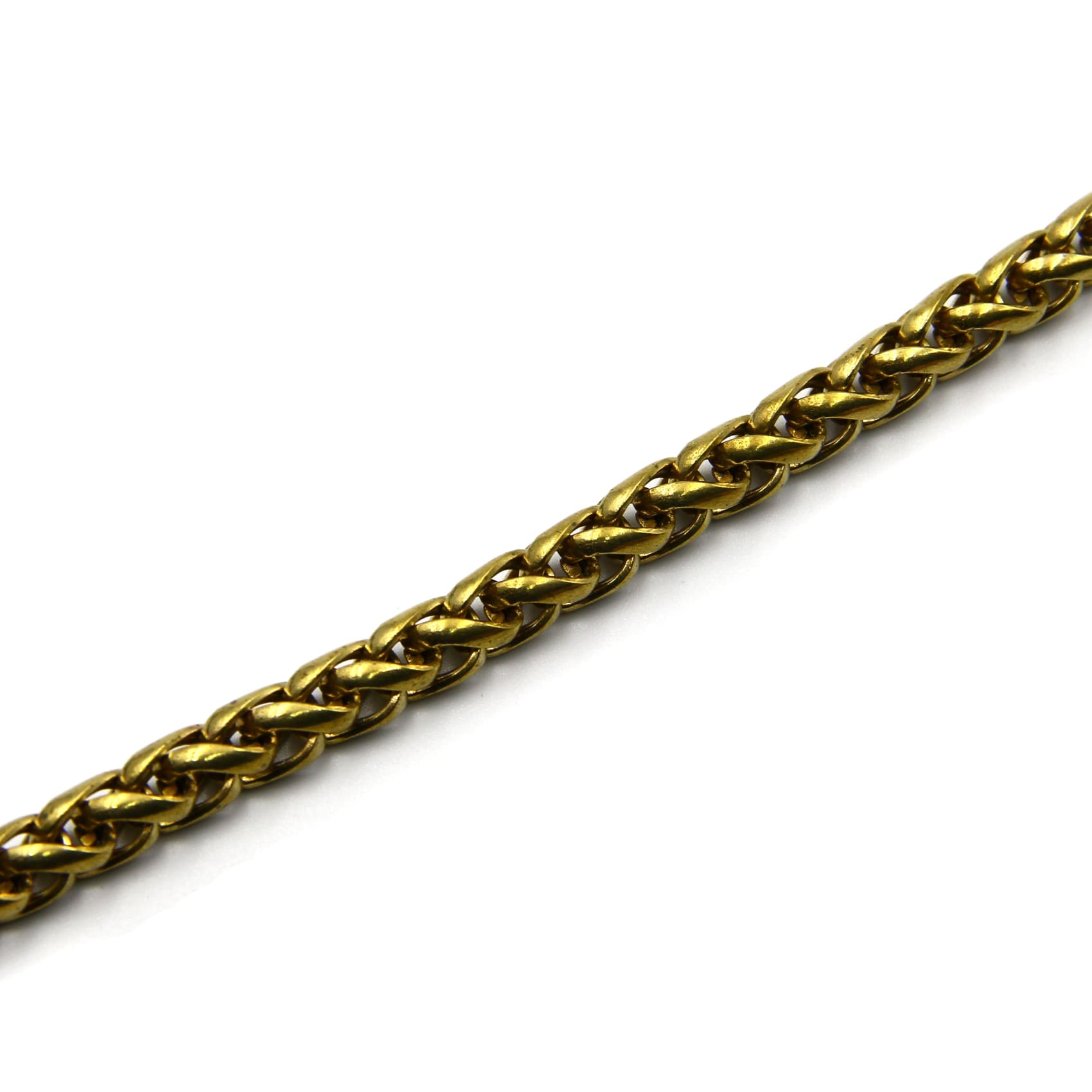 Solid Brass Wheat Chain Palma Chain 6mm