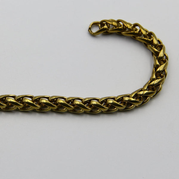 Solid Brass Wheat Chain Palma Collar DIY Chain 8mm
