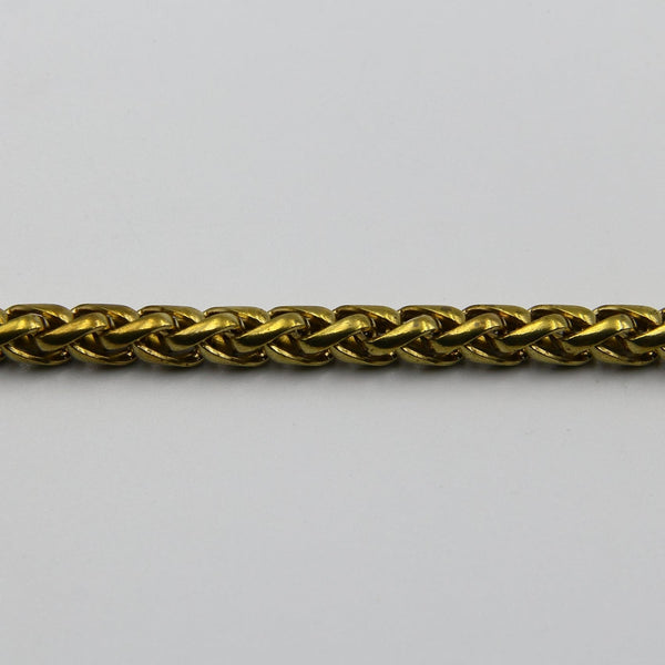 Solid Brass Wheat Chain Palma Collar DIY Chain 8mm