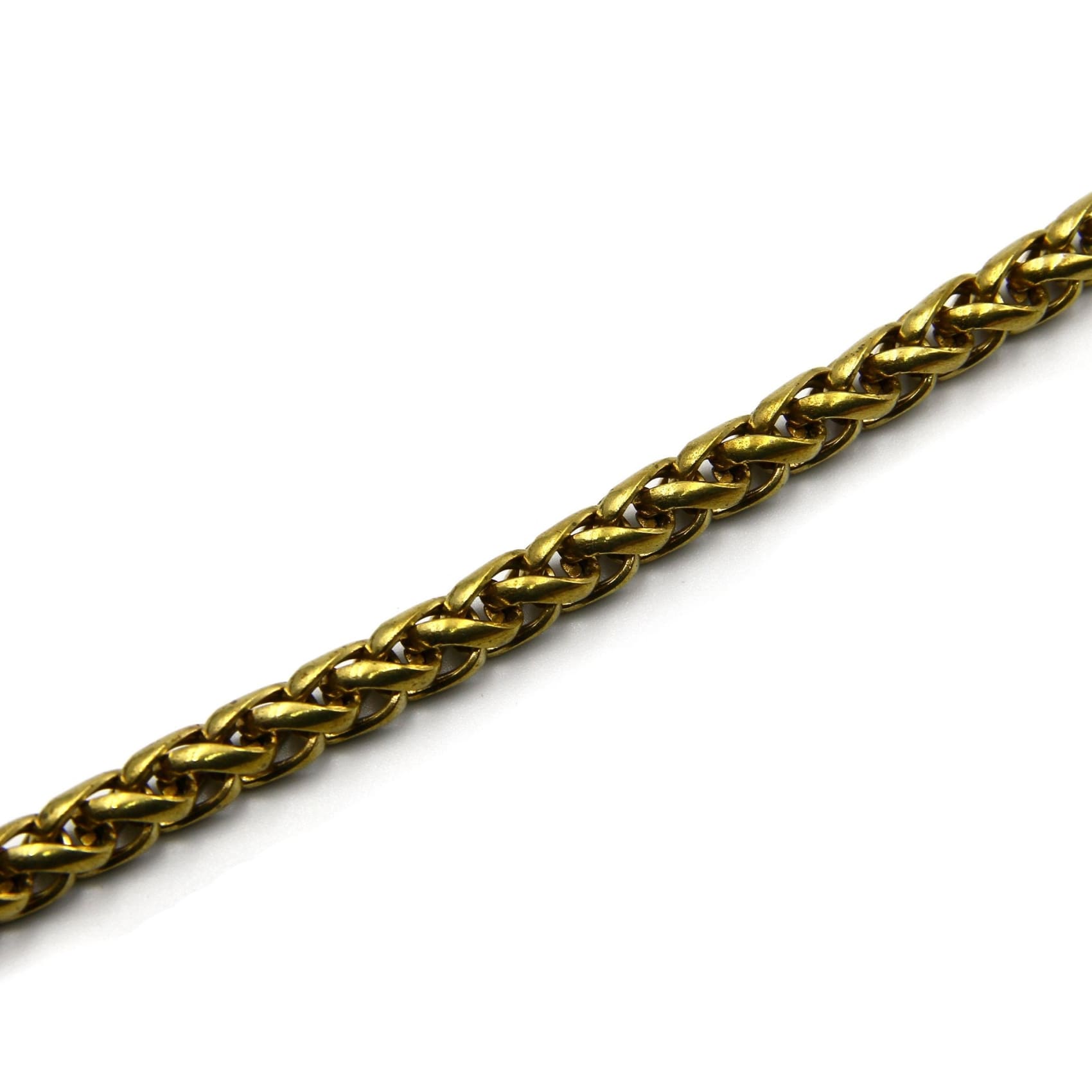 Solid Brass Wheat Chain Palma Collar DIY Chain 8mm