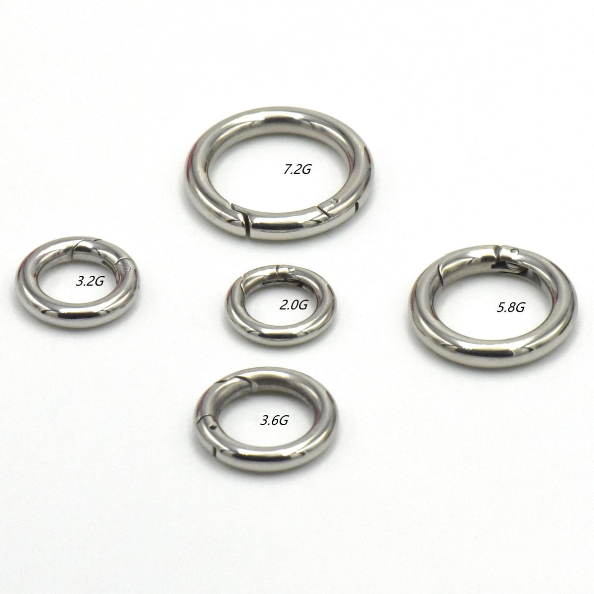 Stainless Spring Ring Keyring Jump Rings Chain Connector – Metal Field Shop
