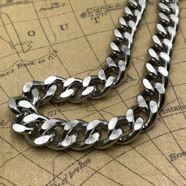 Stainless Steel Curb Chain Supply 15mm - Chains