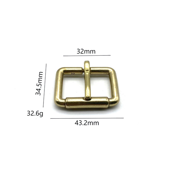 Strong Brass Casted Buckle Bag Fastener Hardwares Leather Strap Buckle