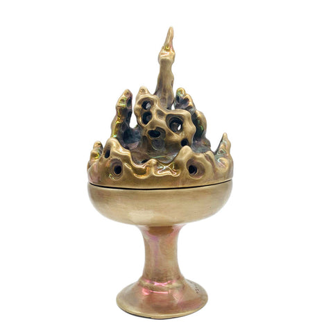 Vintage Brass Incense Burner,Clubhouse Ornament,House Decoration,Christmas Gifts