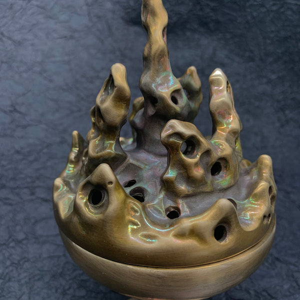 Vintage Brass Incense Burner,Clubhouse Ornament,House Decoration,Christmas Gifts