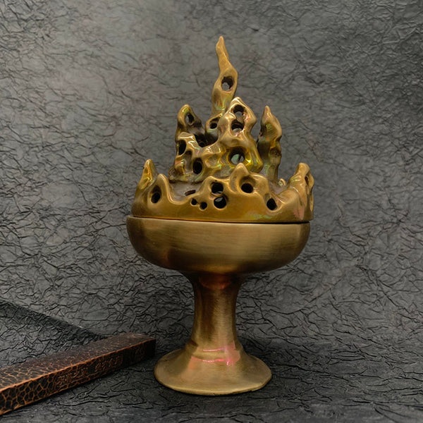 Vintage Brass Incense Burner,Clubhouse Ornament,House Decoration,Christmas Gifts