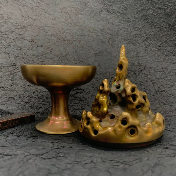 Vintage Brass Incense Burner,Clubhouse Ornament,House Decoration,Christmas Gifts