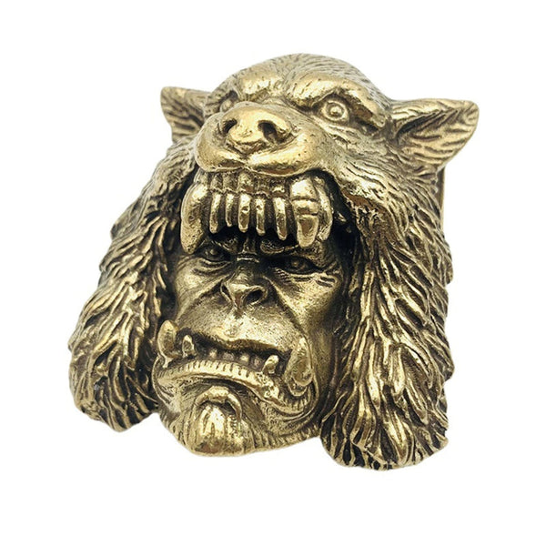 Werewolf Decoration Belts Buckles Film&Movie Actor Dressing Buckle