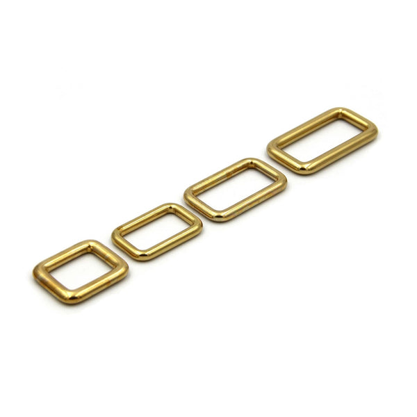 20mm Rectangular brass loop Seamless - Metal Field