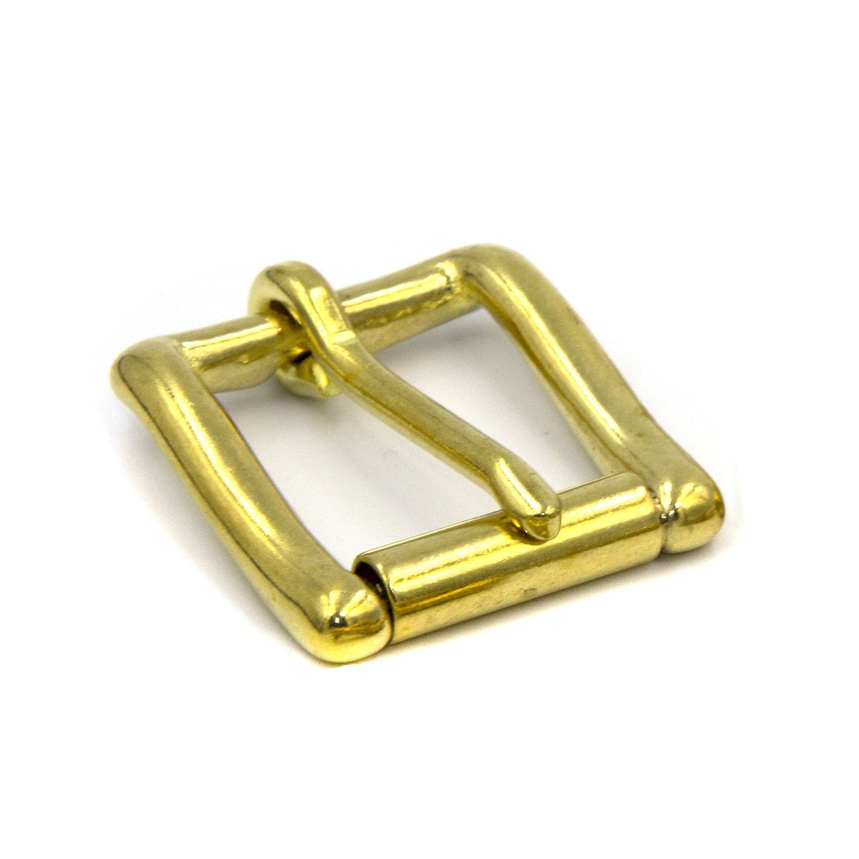 Roller Brass Buckle 25 mm - Metal Field Shop