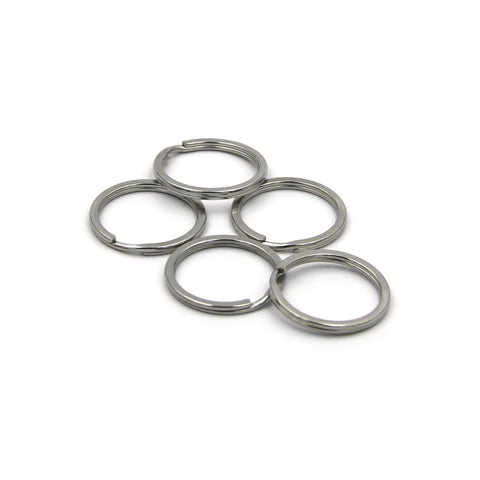 25mm split key ring Stainless steel DIY Handcraft - Metal Field