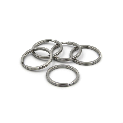 Large split rings, Stainless Steel Split Rings, Keyring - Metal Field