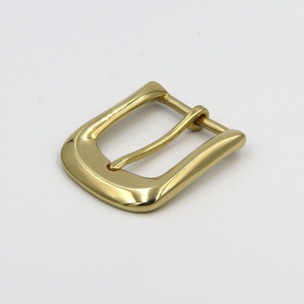 Glass Finish Shiny Gold Buckle,Solid Brass High Polishing 35mm - Metal Field Shop